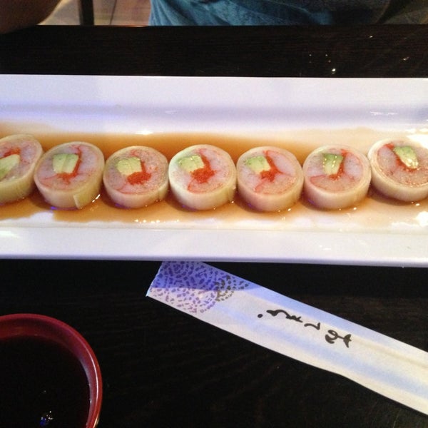Photo taken at Red Koi Japanese Cuisine by Brandi W. on 7/15/2013