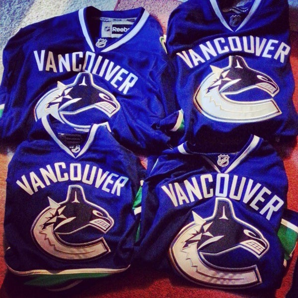 Photo taken at Canucks Team Store by Sam Y. on 1/23/2013
