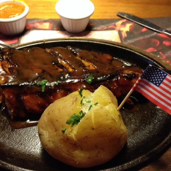 Photo taken at Ribs by David S. on 7/25/2014