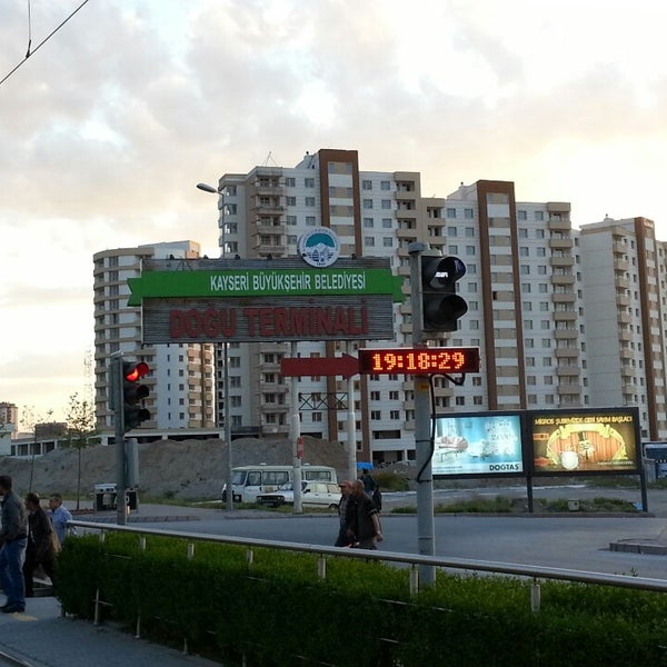 dogu terminali kayseray duragi melikgazi kayseri