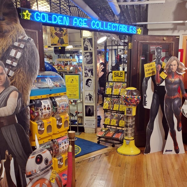 Photo taken at Golden Age Collectables by Robin S. on 8/25/2019