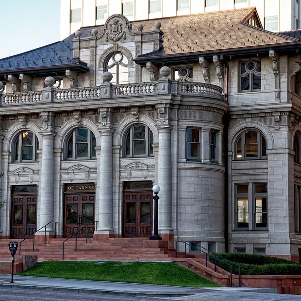 OC Tanner rennovated the old Salt Lake Library building. They did an amazing job bringing this beauty back into its glory. No costs were spared in making this one of Salt Lake City's crown jewels.