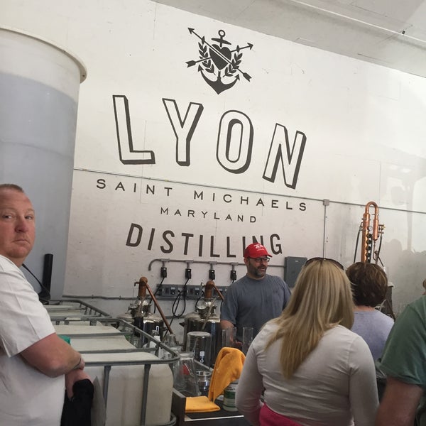 Photo taken at Lyon Distilling Co. by Bernadette P. on 4/9/2017