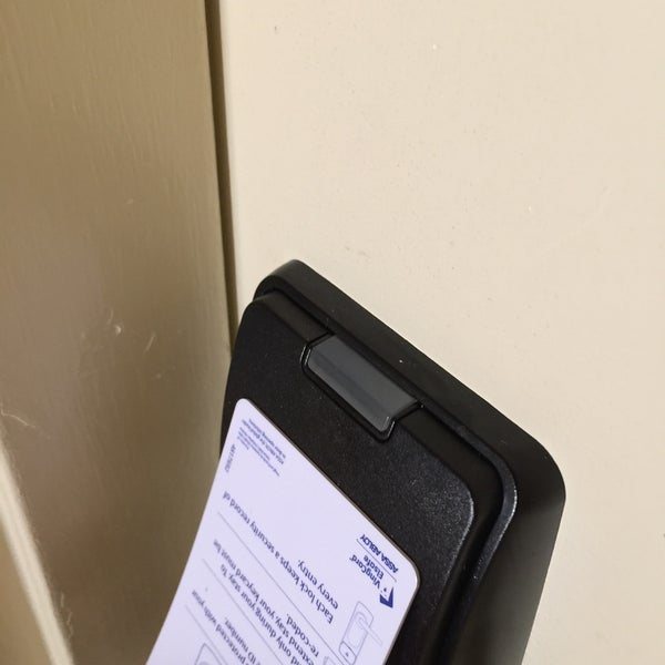 If your keycard is not working, ask the technical staff to check the batteries inside your door lock. This will save you hours of walking up/down to/from the reception!