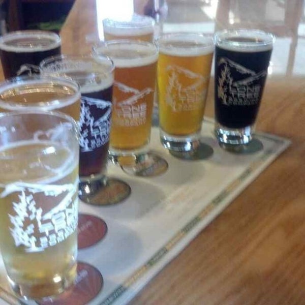 Photo taken at Lone Tree Brewery Co. by Kiel O. on 9/13/2013