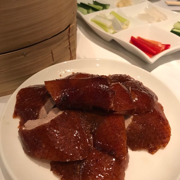 The Peking duck here is a winner! Get the marinated roasted duck as the second dish.