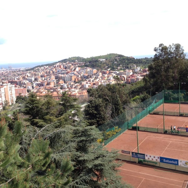 Photo taken at Vall Parc Tennis by Cesar R. on 3/30/2013