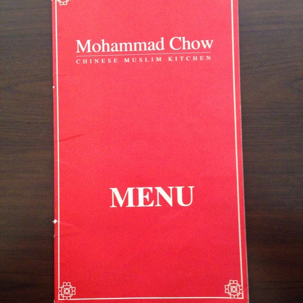 รูปภาพถ่ายที่ Mohammad Chow Chinese Muslim Kitchen โดย احمد كردي 🌸 เมื่อ 12/24/2014