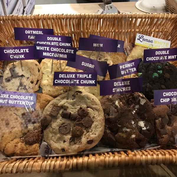 Photo taken at Insomnia Cookies by Tiffany B. on 5/4/2017