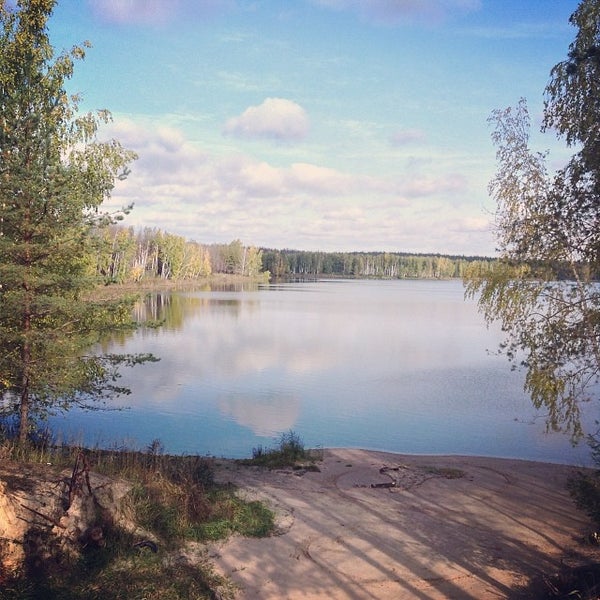 Луховицкие голубые озера