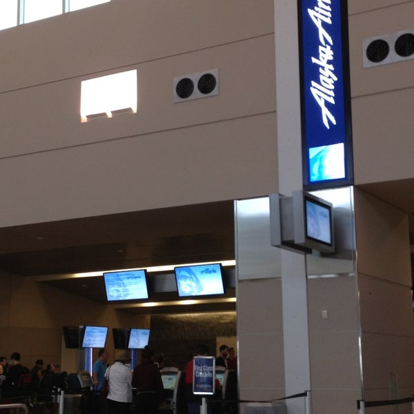 Alaska Ticket Counter Airport Ticket Counter