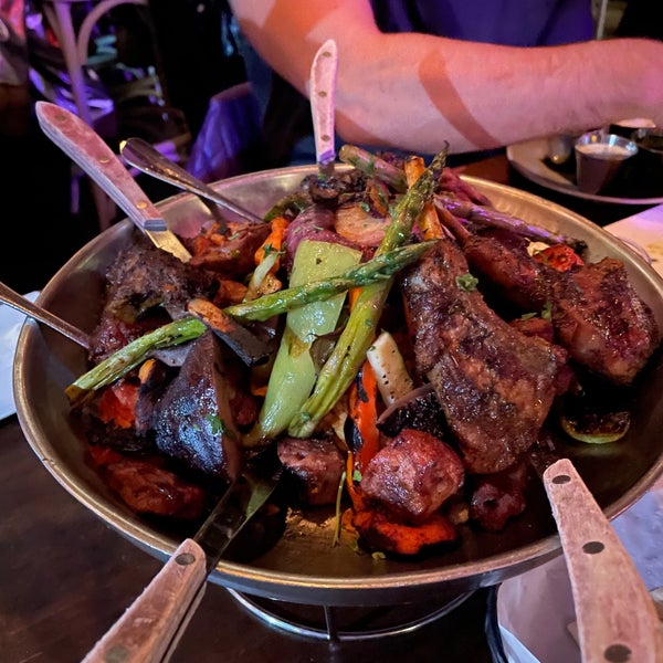Food is good but unbelievably packed. Don’t go if you have claustrophobia. The grilled meat platter is good for 5-6 people. We went for a group dinner with rsvp and they didn’t have table ready