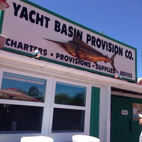 Photo taken at Yacht Basin Eatery by Jack B. on 4/26/2014