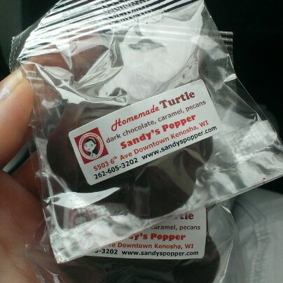They have homemade turtles and if you mention 4 square you get a discount!