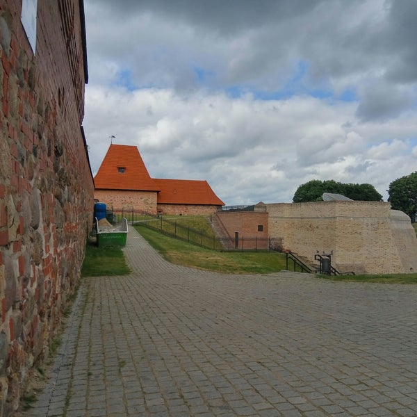 Photo taken at Bastion of Vilnius City Wall by Hie-suk Y. on 6/5/2017