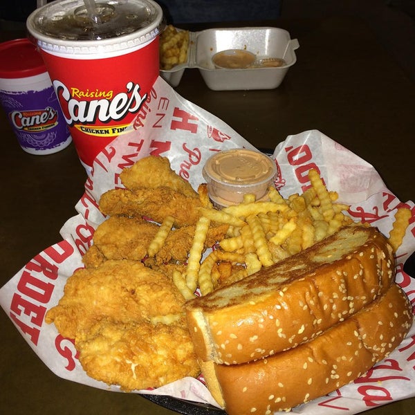 Photo taken at Raising Cane&#39;s Chicken Fingers by Brent W. on 7/18/2015