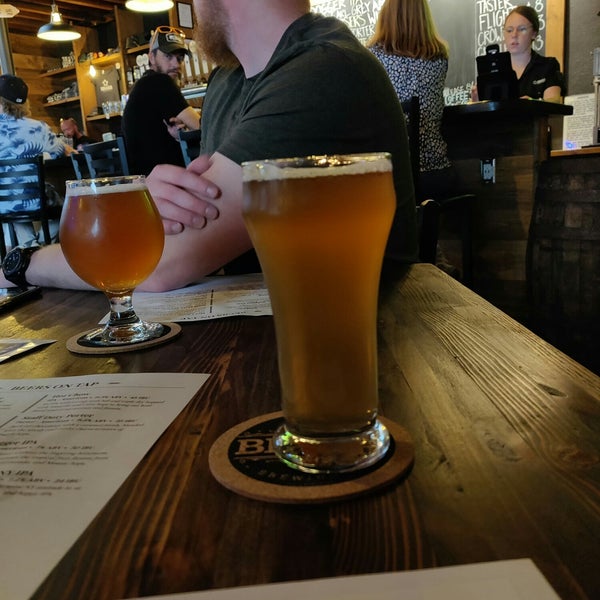 Photo taken at Brass Brewing Company by Jason M. on 8/1/2018