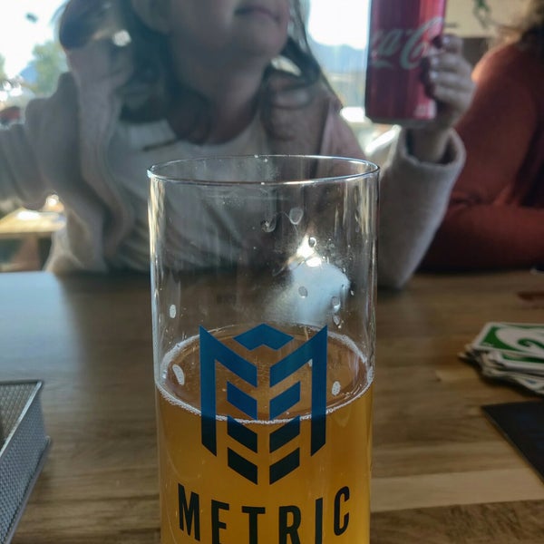 Photo taken at Metric Brewing by Jason M. on 10/13/2018