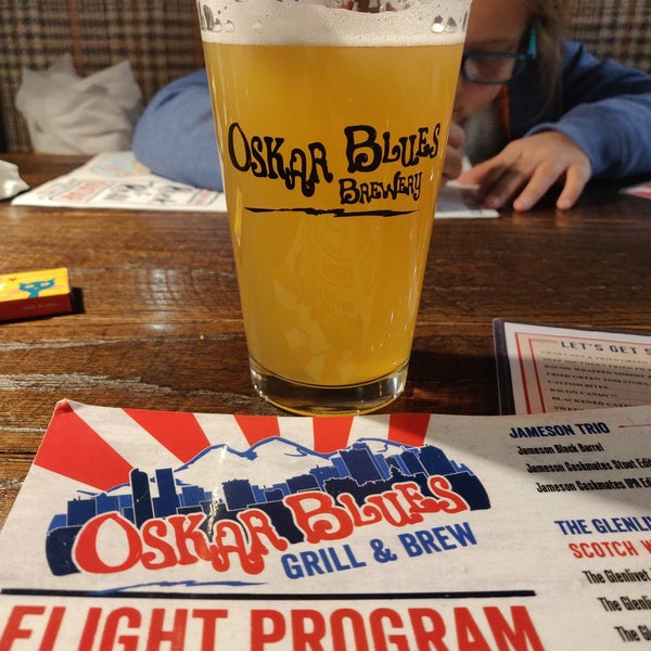 Photo taken at Oskar Blues Grill and Brew by Jason M. on 11/16/2019