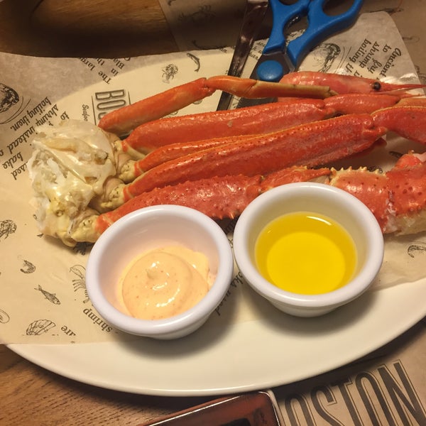 Das Foto wurde bei Boston Seafood &amp; Bar von Oxana V. am 1/13/2016 aufgenommen