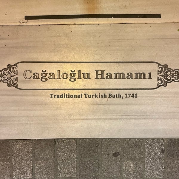 Photo prise au Cağaloğlu Hamamı par Zooozani le1/11/2023