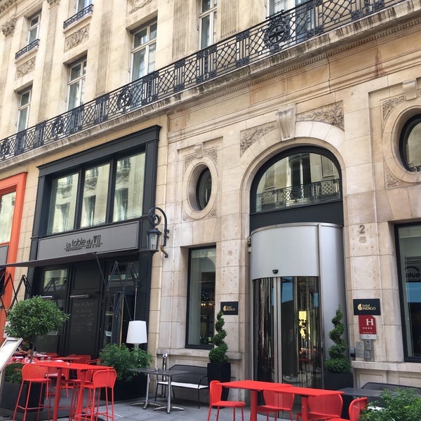 7/15/2017 tarihinde Christian L.ziyaretçi tarafından Hôtel Indigo Paris - Opéra'de çekilen fotoğraf