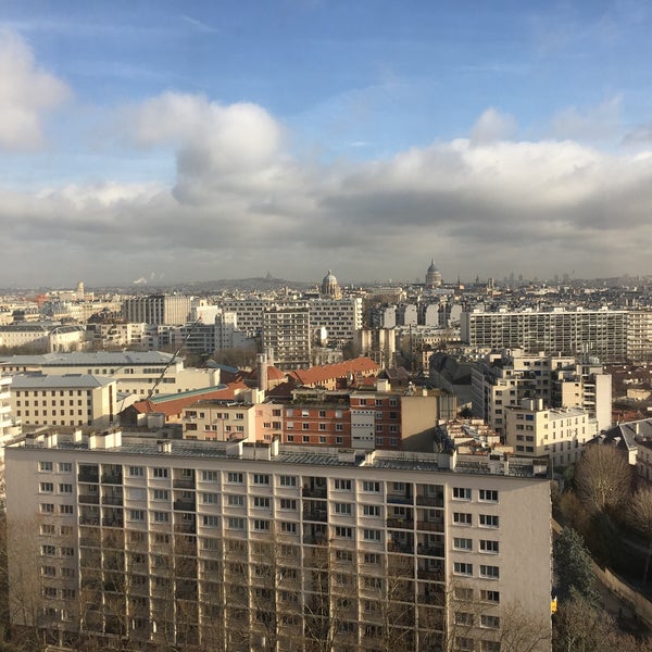 3/16/2018 tarihinde Christian L.ziyaretçi tarafından Paris Marriott Rive Gauche Hotel &amp; Conference Center'de çekilen fotoğraf