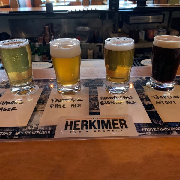 Photo taken at The Herkimer Pub &amp; Brewery by Marty N. on 11/14/2019