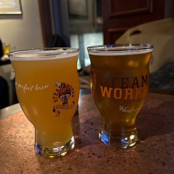 Photo taken at Steamworks Brewing Company by Javier C. on 2/3/2024