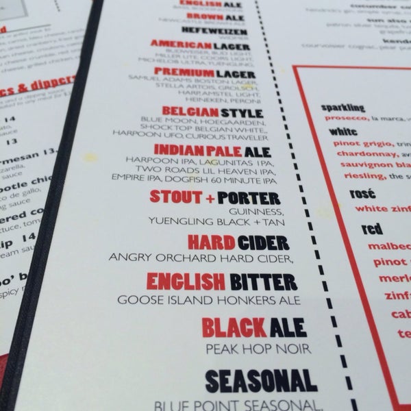 Great beer menu. Otherwise, meh.
