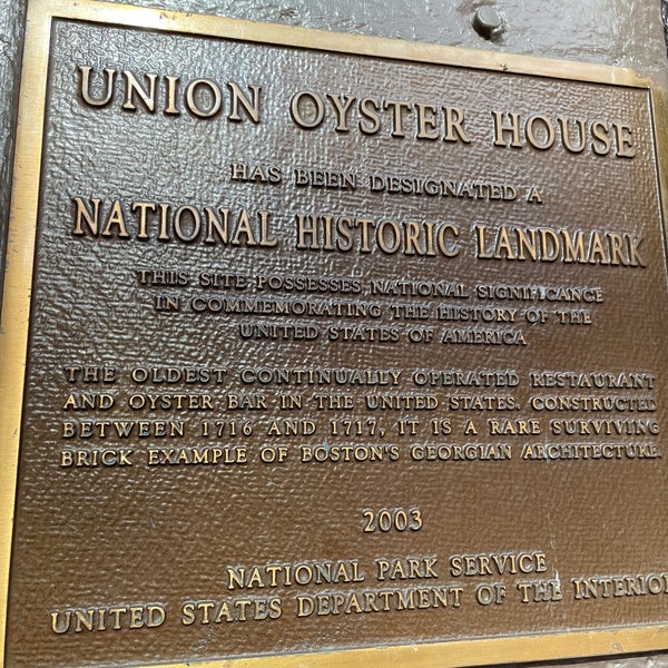 Photo taken at Union Oyster House by Eric A. on 4/15/2023