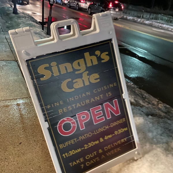 Photo taken at Singh&#39;s Cafe by Eric A. on 2/8/2022