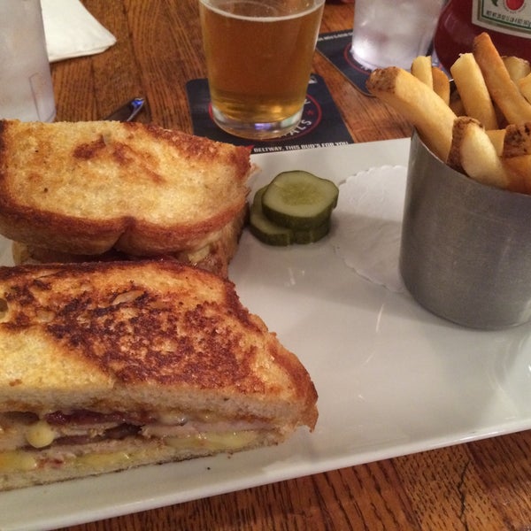 The grilled cheeses here are excellent — try the Thunderbird, very filling!