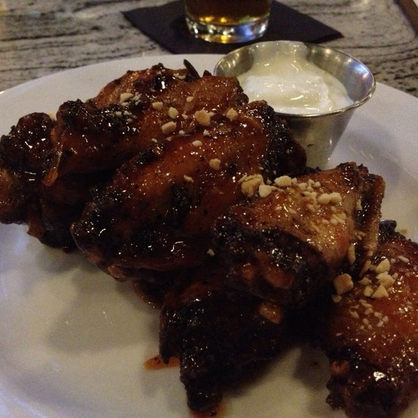 The Thai Chili wings here are surprisingly tasty