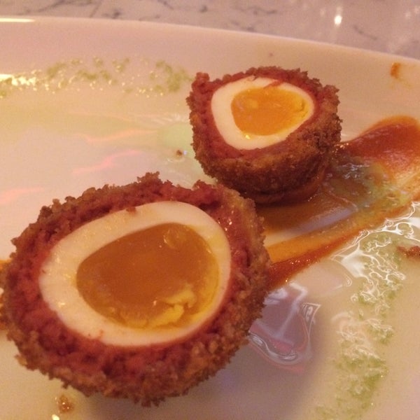The Scotch Egg is a great little appetizer — just keep in mind it's only one egg