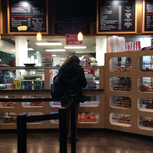 Photo taken at Bethesda Bagels by Eric A. on 3/11/2015