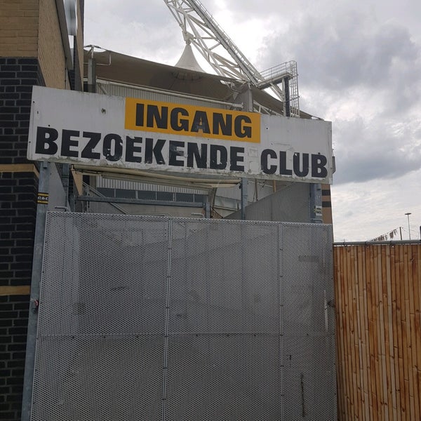 Photo taken at Parkstad Limburg Stadion by Sietse v. on 8/13/2021