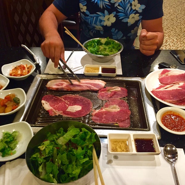 7/28/2015 tarihinde Milena M.ziyaretçi tarafından O Dae San Korean BBQ'de çekilen fotoğraf