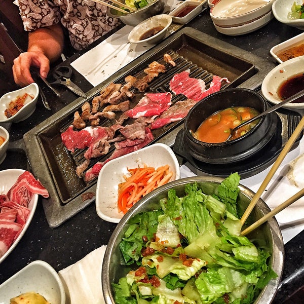 7/6/2015 tarihinde Milena M.ziyaretçi tarafından O Dae San Korean BBQ'de çekilen fotoğraf