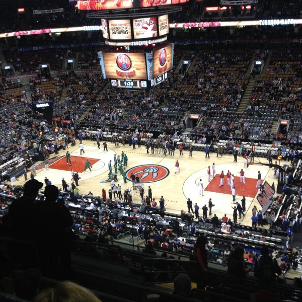 Photo taken at Scotiabank Arena by Kelly G. on 4/18/2013
