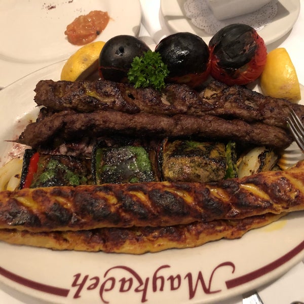 Photo taken at Maykadeh Persian Cuisine by Reyner T. on 5/23/2018
