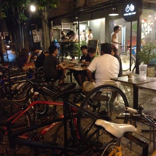 Raining Cafe Bike