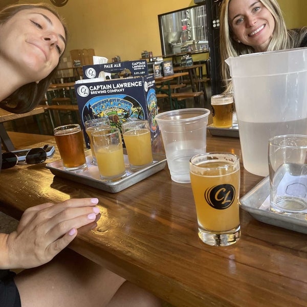 Photo taken at Captain Lawrence Brewing Company by Todd S. on 9/10/2022