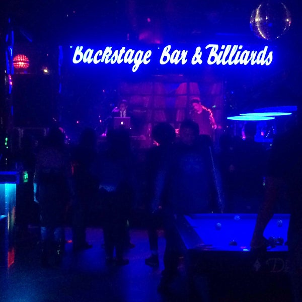 Photo taken at Triple B Backstage Bar &amp; Billiards by Joel L. on 2/28/2015