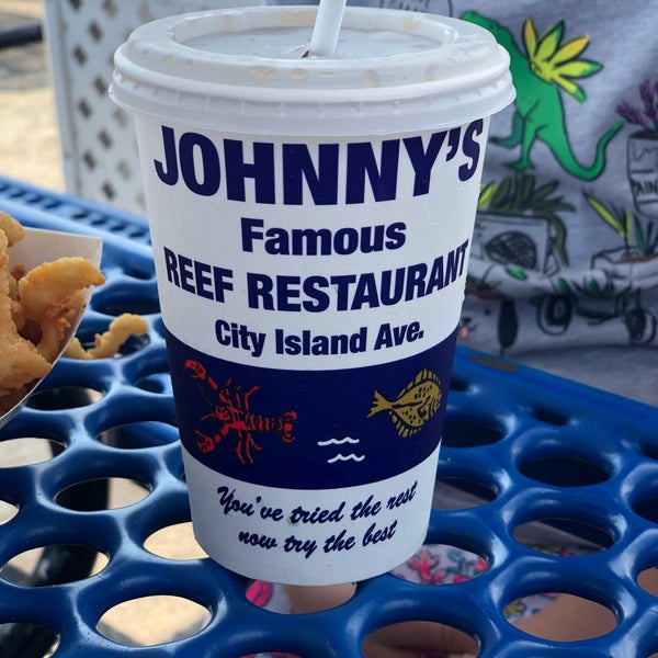 Photo taken at Johnny&#39;s Famous Reef Restaurant by Nick J. on 8/3/2019