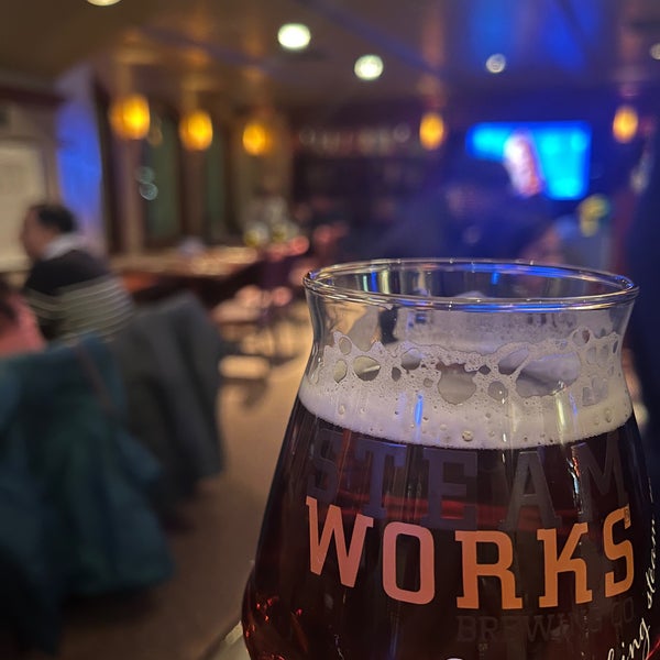 Photo taken at Steamworks Brewing Company by Lily G. on 1/15/2024