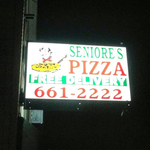Photo taken at Seniore&#39;s Pizza by LeO S. on 6/8/2013