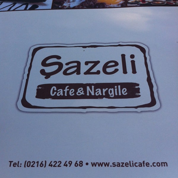 รูปภาพถ่ายที่ Şazeli Cafe &amp; Nargile โดย Fatma P. เมื่อ 5/2/2013