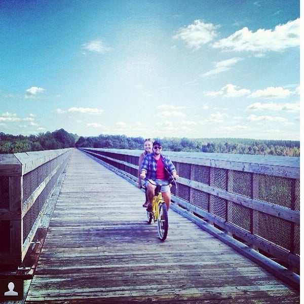 High Bridge Trail State Park - Main Street Farmville MP150 - Farmville, VA