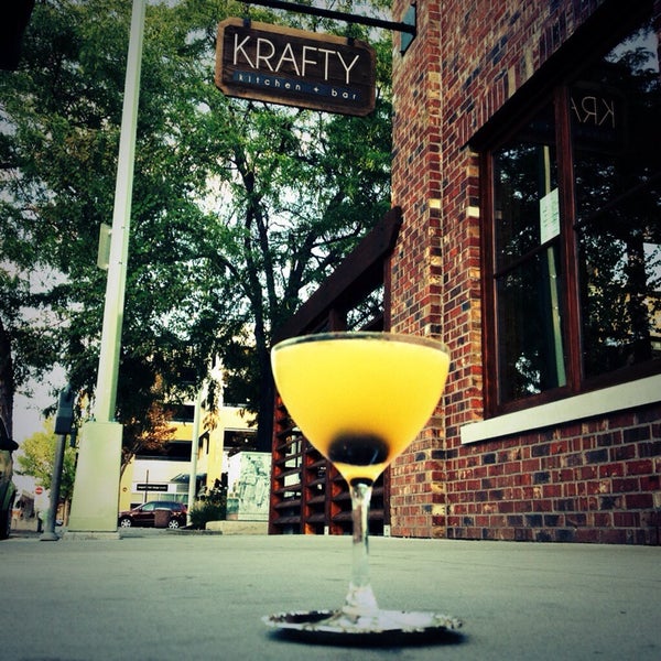 Photo taken at KRAFTY kitchen + bar by Tarquin M. on 9/10/2014
